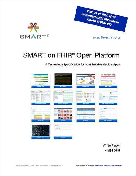 SMART on FHIR Open Platform: A Technology Specification for Substitutable Medical Apps